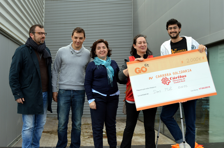 Ciudad Real Recaudados 2.000 euros para Caritas  en la IV carrera popular de Go Fit-1