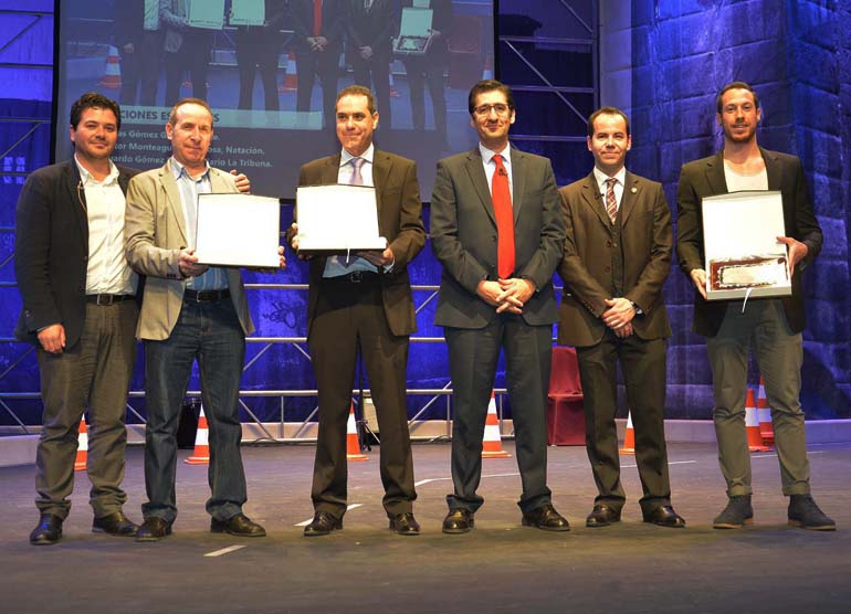 La Diputación premia a los mejores deportistas de la provincia de Ciudad Real durante 2015