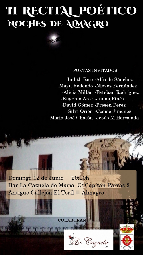 Almagro-Nueva-cita-con-la-poesía-el-próximo-12-de-junio-en-La-Cazuela-con-el-II-Recital-Poético-Noches-de-Almagro