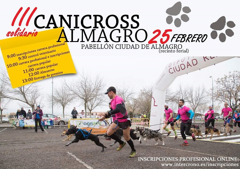 Almagro La Asociación Protectora APASA organiza el III Canicross Solidario el 25 de febrero