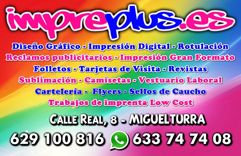Tarjeta Visita Impreplus Miguelturra