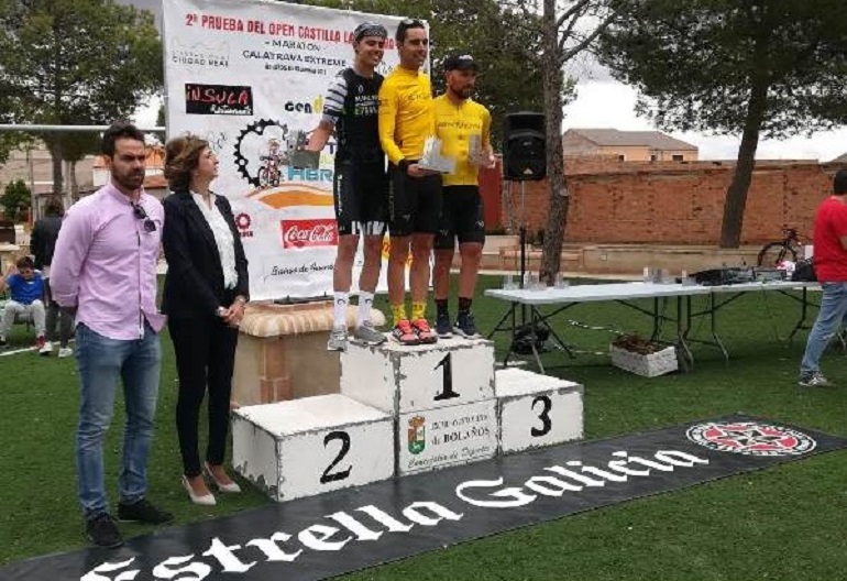 Bolaños celebró la BTT Maratón Calatrava Extreme que se llevó Antonio Ximénez al sprint