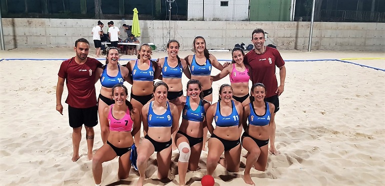 Castilla La Mancha se alza con el triunfo en el Campeonato de España de Selecciones Autonómicas de Balonmano Playa en la categoría juvenil femenina