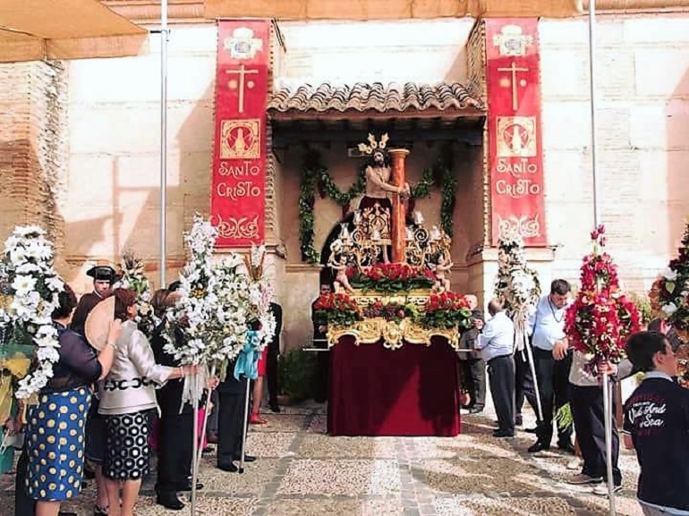 Bolaños solicita la declaración de Fiesta de Interés Turístico Regional de la Procesión de las Albardas y la Rifa del Cristo
