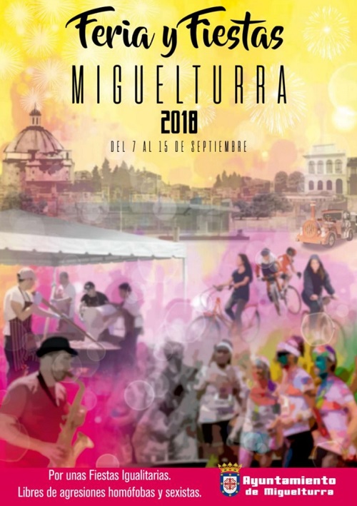 Cartel Feria y Fiestas Miguelturra 2018