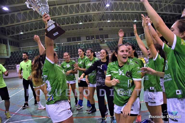 El BM Bolaños revalida el título de campeón del Trofeo Diputación de Balonmano Senior Femenino