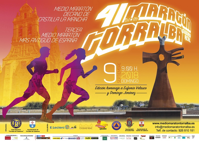 Torralba de Calatrava cumple la "41 Edición de la Media Maratón Ciudad Real-Torralba de Calatrava"