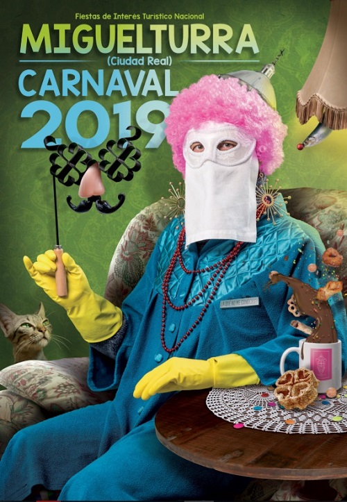 Cartel Anunciador Carnaval 2019 Miguelturra 500