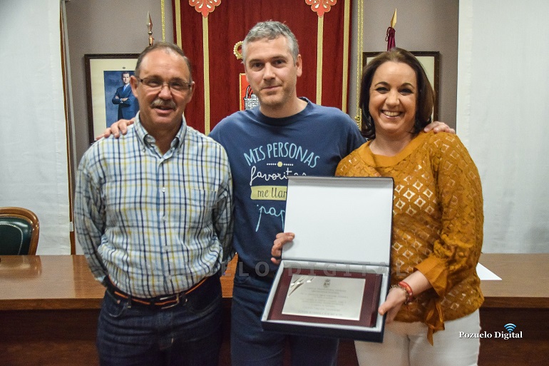 La internacional Jimena Laguna recibe el Premio a la Trayectoria Deportiva 2015-2019 del Ayuntamiento de Pozuelo de Calatrava