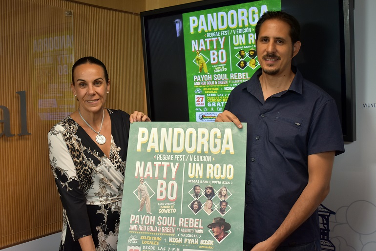 El V Pandorga Reggae Fest se hace internacional con las actuaciones de Natty Bo y Un Rojo Reggae