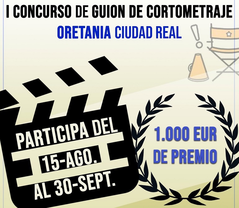 Oretania Ciudad Real convoca un concurso nacional de cortos