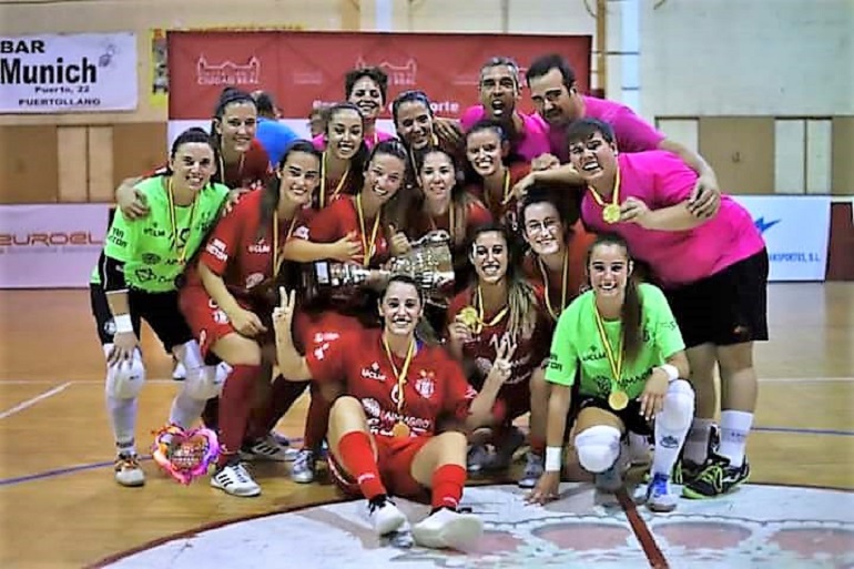 El Almagro FSF gana con solvencia el Trofeo Diputación 2019 de Fútbol Sala Femenino