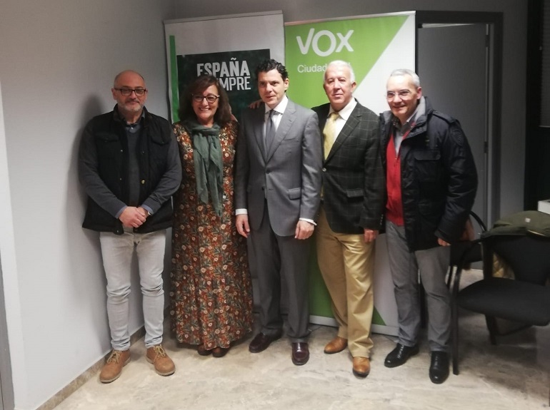 Vox Ciudad Real presentó la nueva gestora a los afiliados de la provincia