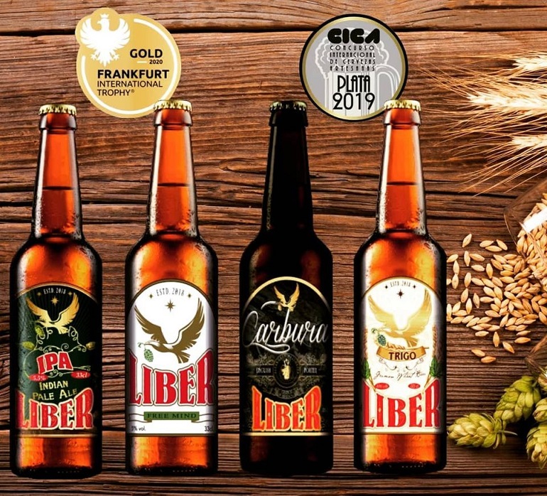 Puertollano Cerveza Liber obtiene dos medallas de oro en el V Concurso Internacional de Cerveza Artesana de Madrid