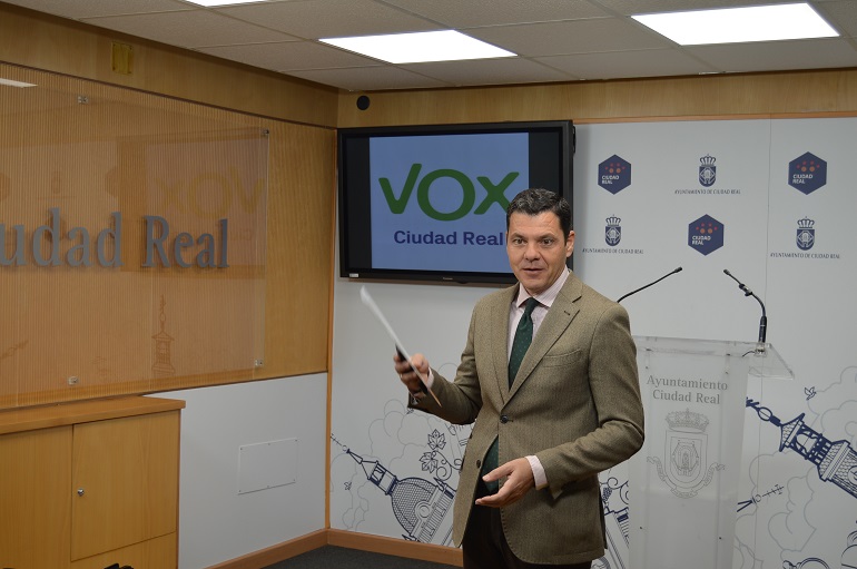 Vox propone la mejora del acerado en Ciudad Real