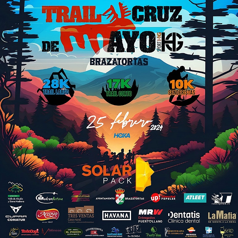 Alrededor de 400 participantes en la I Trail ‘Cruz de Mayo’ disfrutarán este domingo de Brazatortas y de la naturaleza de su entorno