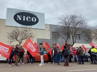 Los trabajadores de Jamones Nico y CCOO denuncian actitudes antisindicales y despidos injustificados