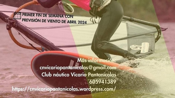 El embalse de Gasset acoge este fin de semana el Campeonato de España de Windsurf