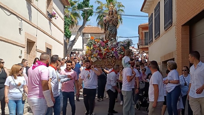 Tras más de 40 años, Valverde revive la tradición de honrar a la Virgen de Alarcos con fervorosos actos religiosos
