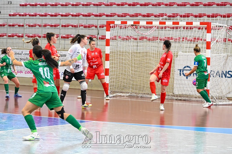 El Almagro FSF cae ante el líder Leganés tras un partido de altibajos en el Pabellón “Gemma Arenas”