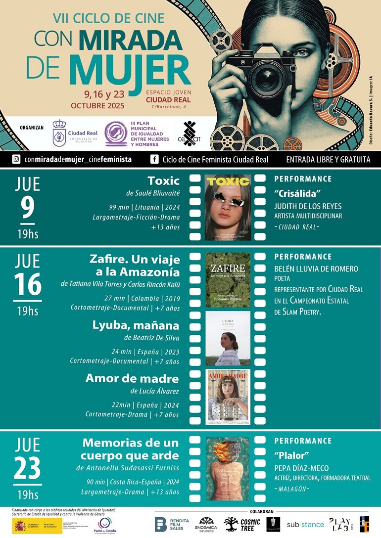 VII Edición Ciclo de Cine Con mirada de Mujer