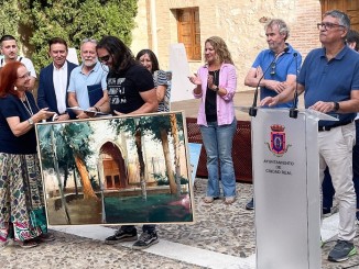 Éxito del I Certamen de Pintura Rápida Ciudad Real Pinta Más de 50 artistas pintan la ciudad con Javier Martín (2º premio) entre los galardonados