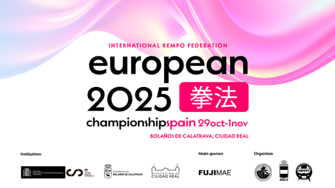 Bolaños de Calatrava acogerá el Campeonato de Europa de Kenpo 2025