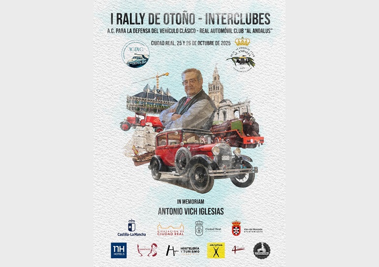Ciudad Real viaja en el tiempo 55 joyas clásicas inauguran su primer Rallye de Otoño