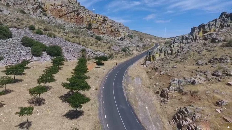 La carretera CR-5213 entre Bolaños y Moral de Calatrava reabre al tráfico tras una inversión de más de 2,4 millones de euros