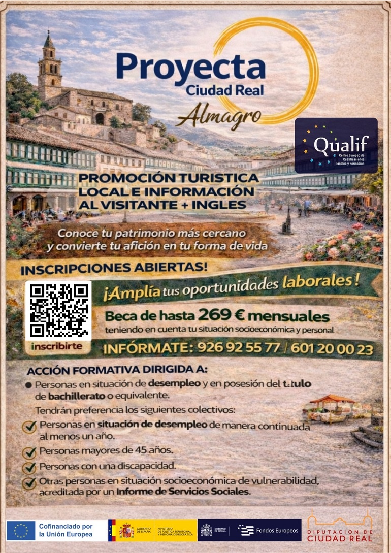 Cartel curso turismo Almagro 770