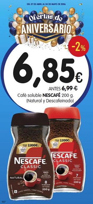 EKOPRIX Ofertas Aniversario del 27 de abril al 24 de mayo