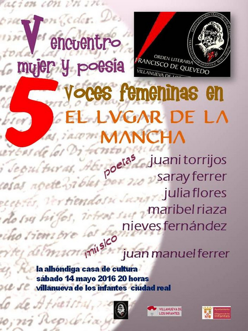 Nieves-Fernández-participará-en-el-V-Encuentro-Mujer-y-Poesía-de-Villanueva-de-los-Infantes