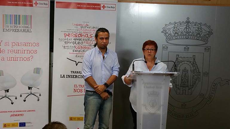 Ciudad Real IMPEFE y Cruz Roja Española firman un convenio para conseguir la empleabilidad de personas con menos oportunidades de acceso al empleo