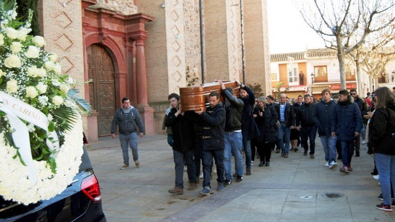 Se celebra el entierro de Gonzalo Buján