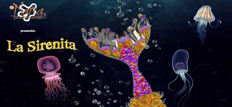 Valenzuela de Calatrava disfrutará del espectáculo musical-acuático de La Sirenita y un príncipe de cuento el próximo día 6 de agosto