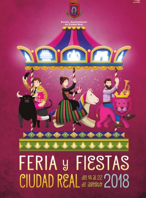 Cartel Feria y Fiestas Ciudad Real 2018