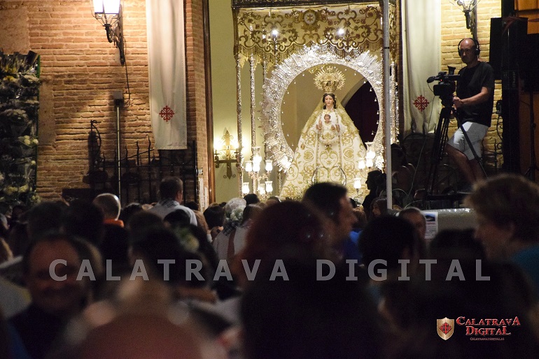 Miguelturra rindió culto a la Virgen de la Estrella con la tradicional Ofrenda Floral