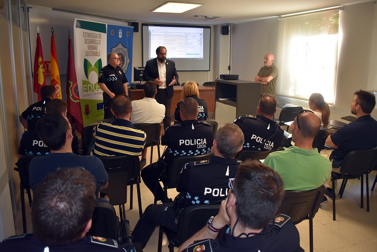 Agentes de la Policía Local de Ciudad Real se forman en la nueva herramienta de gestion integral