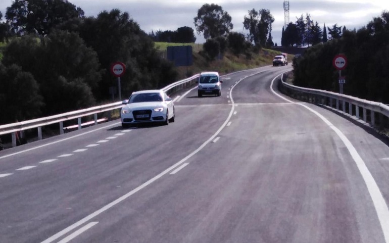 Reestablecido el tráfico en la carretera que une Saceruela con Almadén
