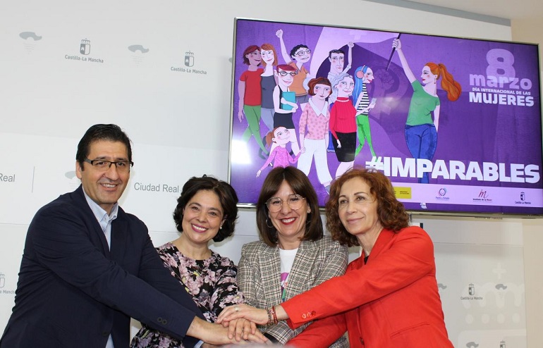 El Gobierno de Castilla-La Mancha celebrará el Día Internacional de las Mujeres bajo el lema ‘Imparables’
