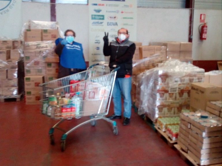 El Banco de Alimentos de Ciudad Real reparte más de 6.000 kg de productos entre los más necesitados y se queda casi sin recursos