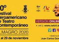 Almagro celebra el XX Festival Iberoamericano de Teatro Contemporáneo de manera online desde el día 20 al 29 de noviembre