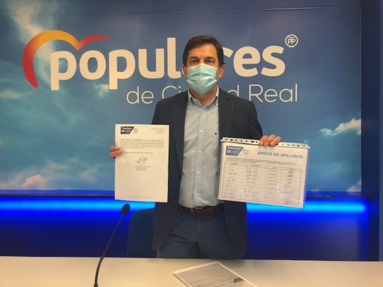 Miguel Ángel Valverde se perfila como único candidato a la presidencia del PP de Ciudad Real