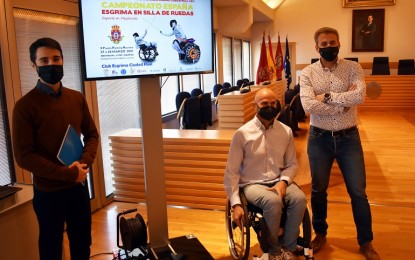 Ciudad Real acoge este fin de semana la segunda prueba del Campeonato de España de esgrima en silla de ruedas