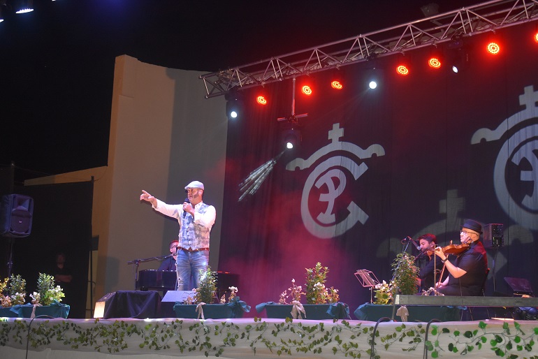 Paco Candela comienzó con fuerza y pasión los conciertos de las fiestas de Ciudad Real 2021