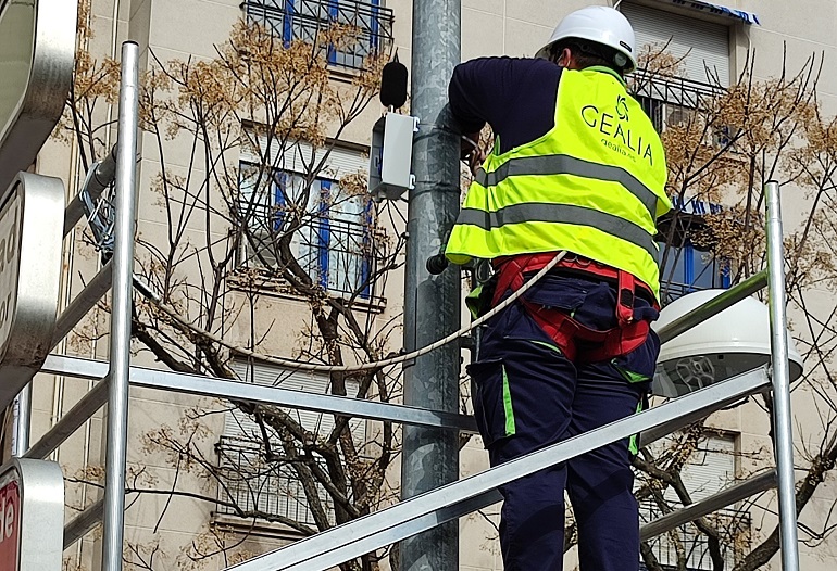 El Ayuntamiento de Ciudad Real comienza la instalación de sensores de medición de ruido en el barrio El Torreón