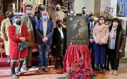 Almodóvar del Campo: Una solemne estampa del restaurado Nazareno ilustra este año la Semana Santa