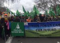 El campo inunda Madrid en una manifestación histórica
