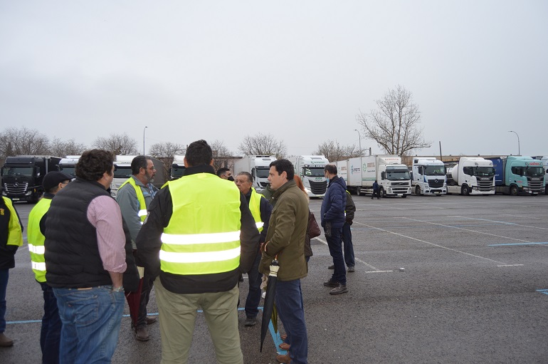 Vox Ciudad Real apoya las reivindicaciones de los transportistas en huelga