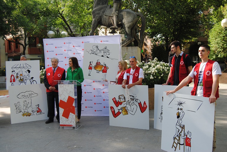 Se presenta el Sorteo de Oro en Ciudad Real bajo el lema Oro parece, Cruz Roja es